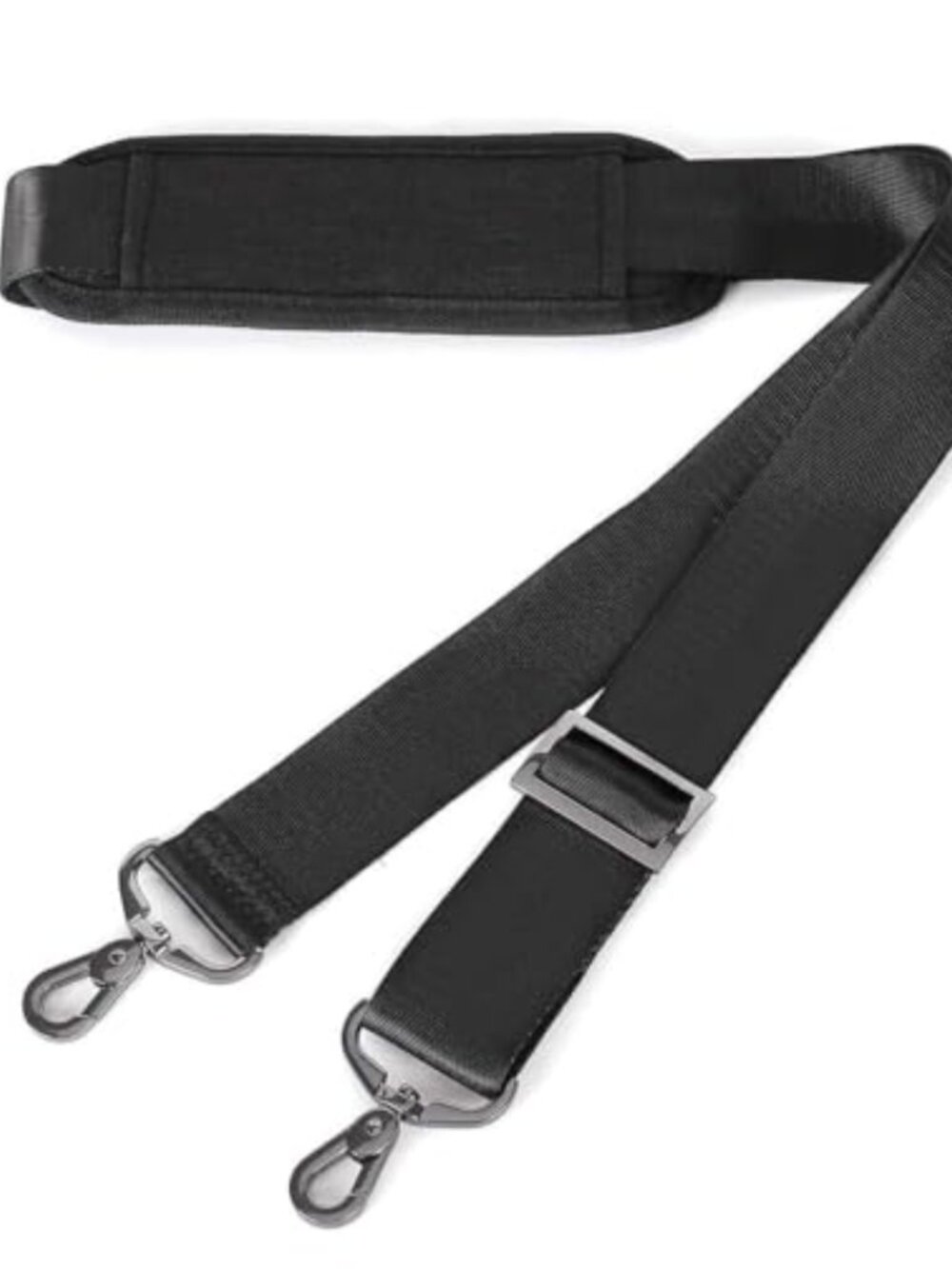56 Inch Adjustable Nylon Shoulder Strap Replacement with Metal Swivel Hooks